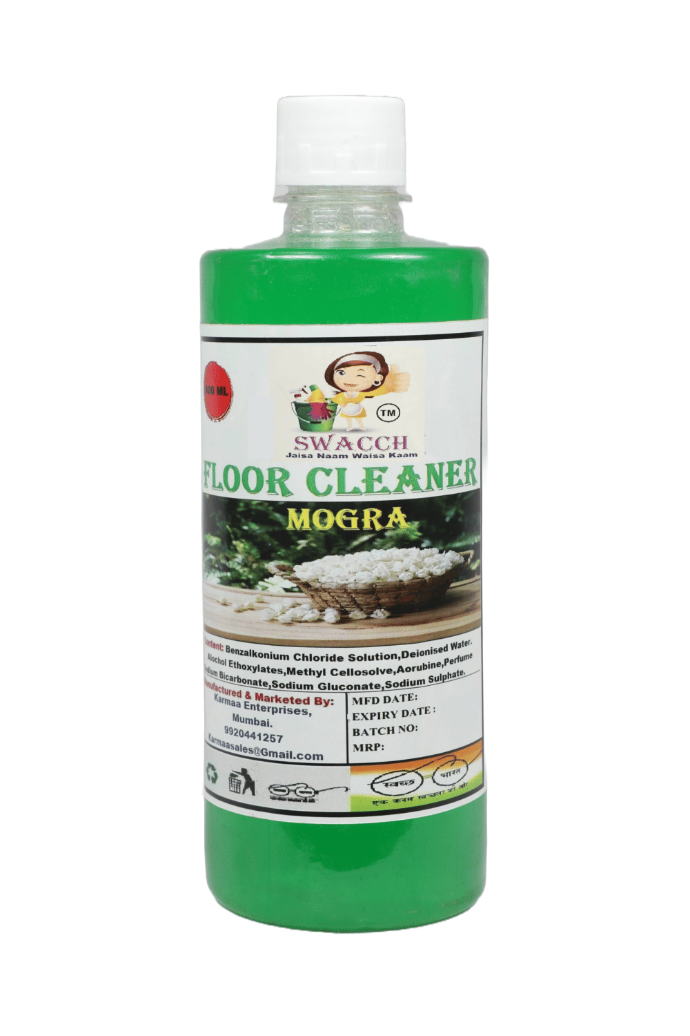     			SWACCH Floor Cleaner Mogra 500 mL