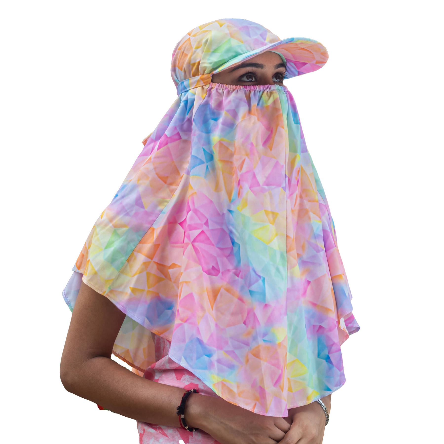     			Shine n Show Multicolor Rayon Women's Scarf ( Pack of 1 )