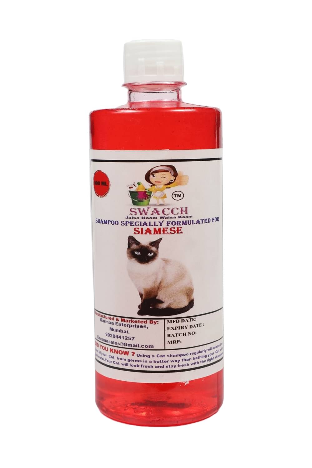     			Siamese Cat Shampoo