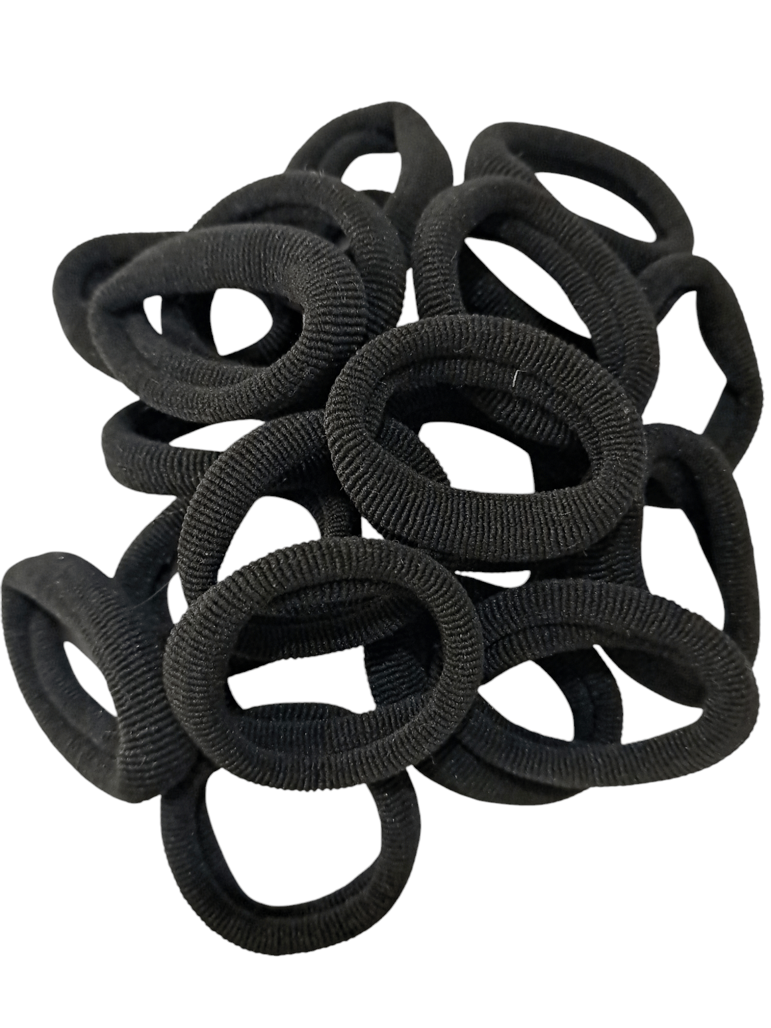     			Small Size Hair Elastic Rubber Bands for Girls red pack of 12