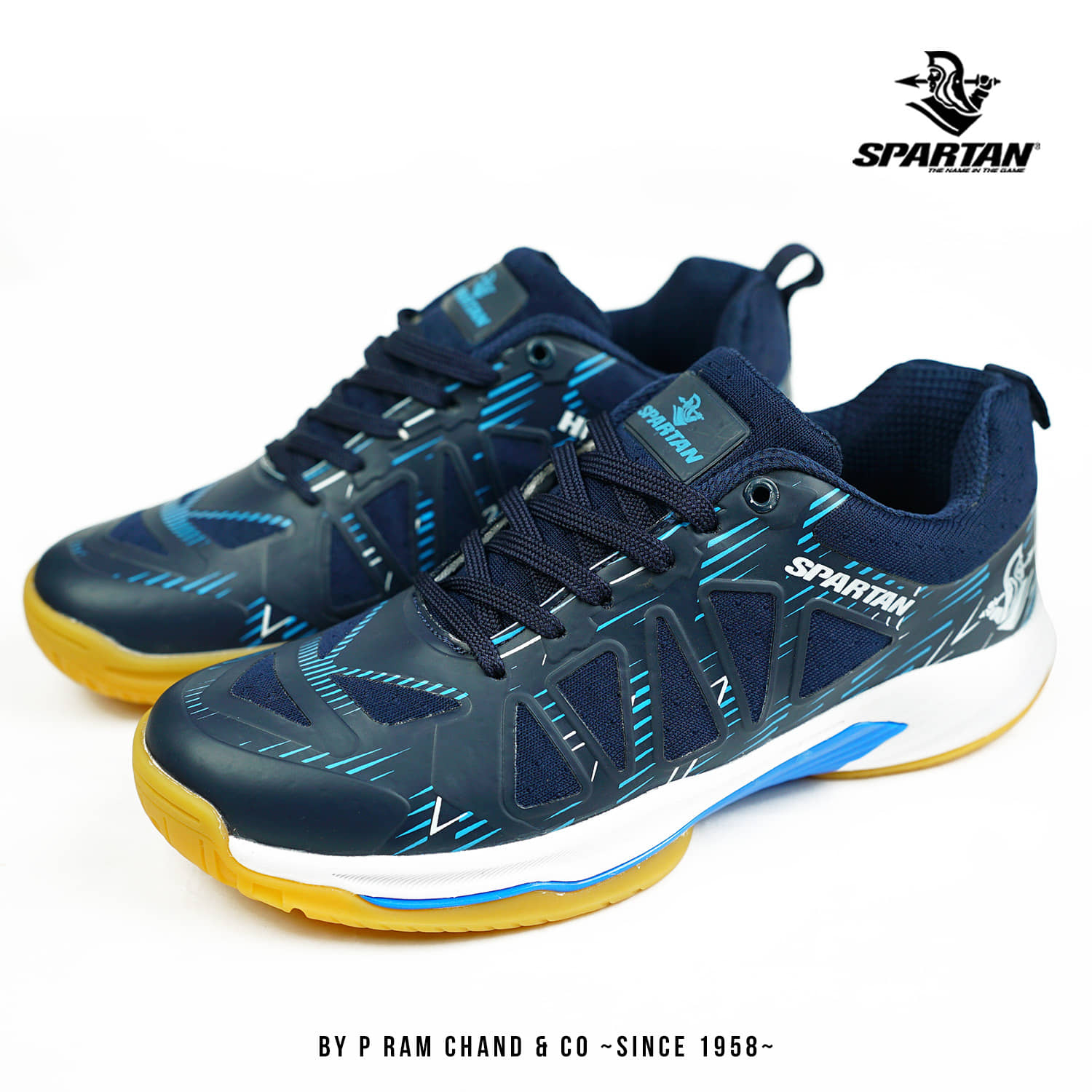 Spartan Hunter Non-Marking Blue Male - Sports Shoes | Buy online on ZillyBuy