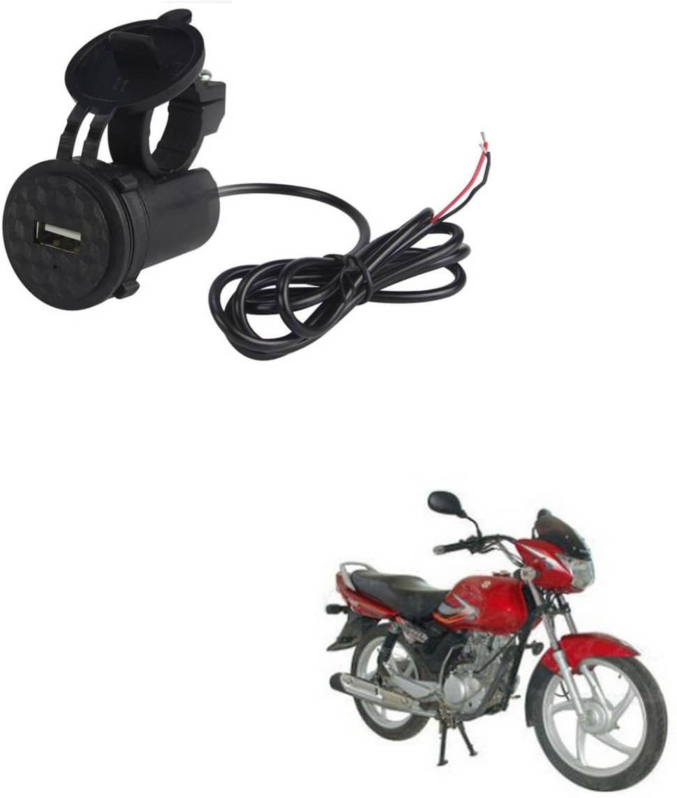 Suzuki Zeus Black USB  Bike Charger