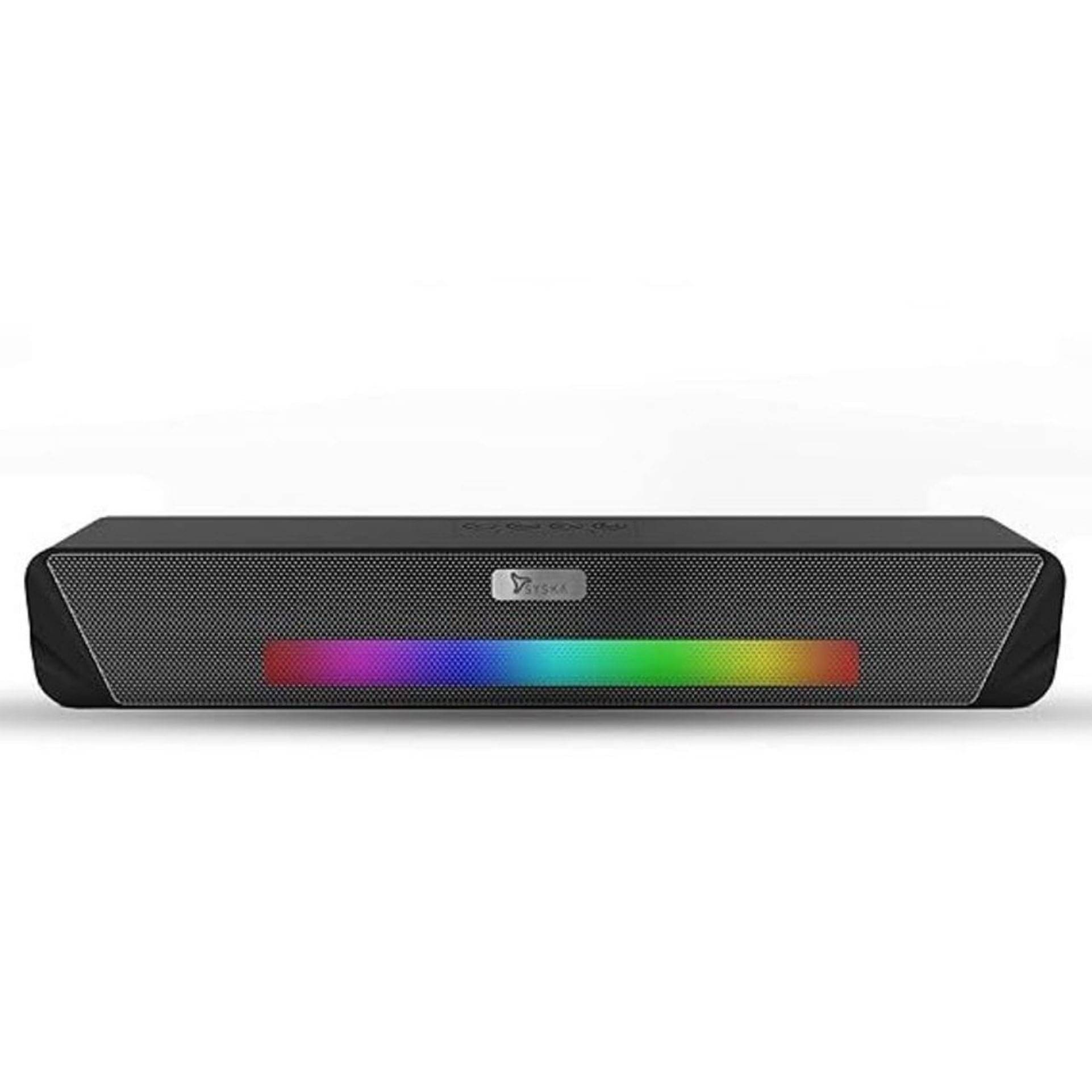     			Syska MSB01 10 W Bluetooth Speaker Bluetooth v5.0 with Call function Playback Time 9 hrs Black