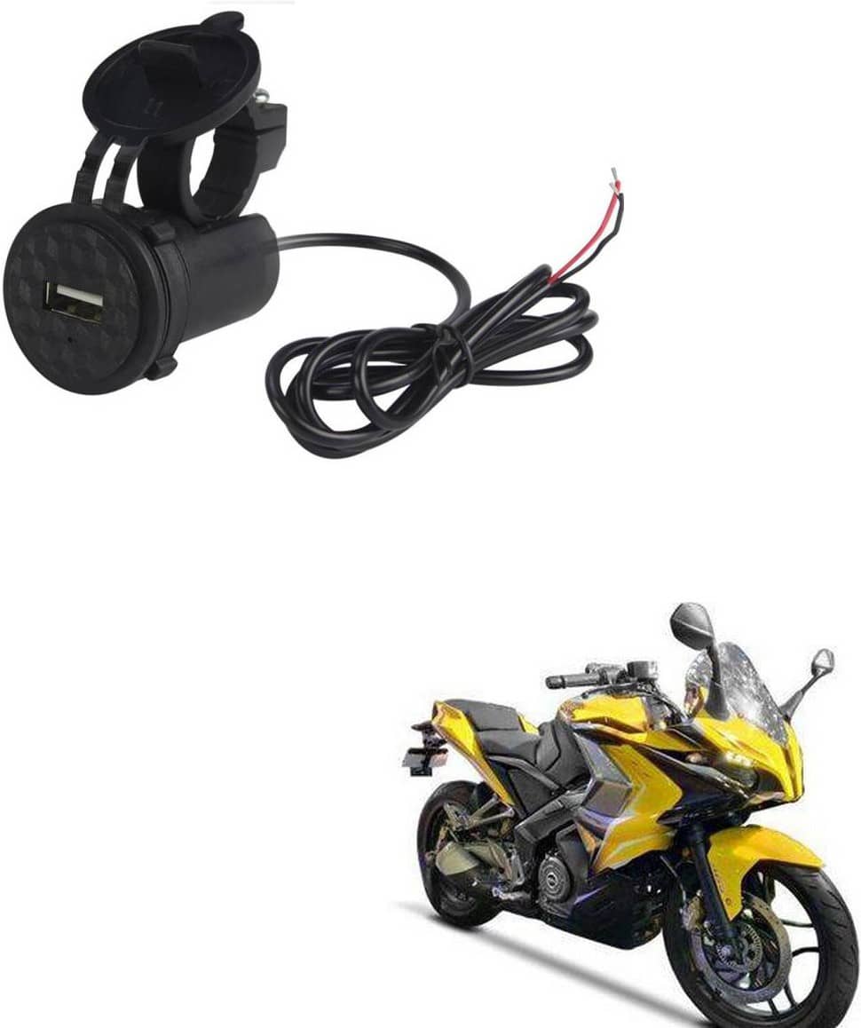 TVS All Bike Model Black USB  Bike Charger