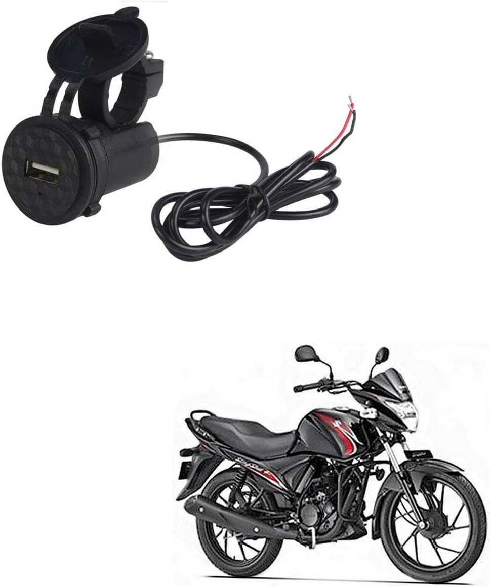     			Universal For Bike All Bike Model Black USB  Bike Charger