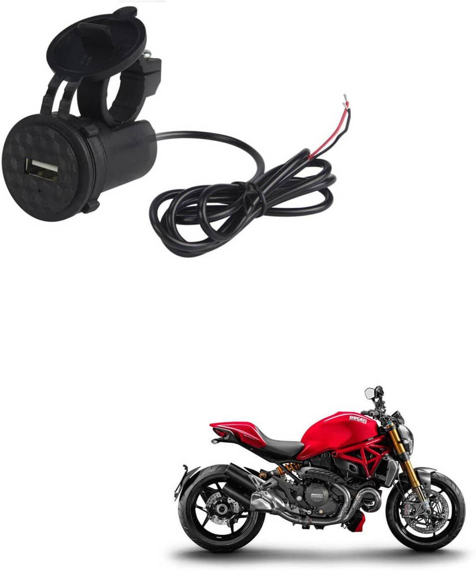 Universal For Bike All Bike Model Black USB  Bike Charger