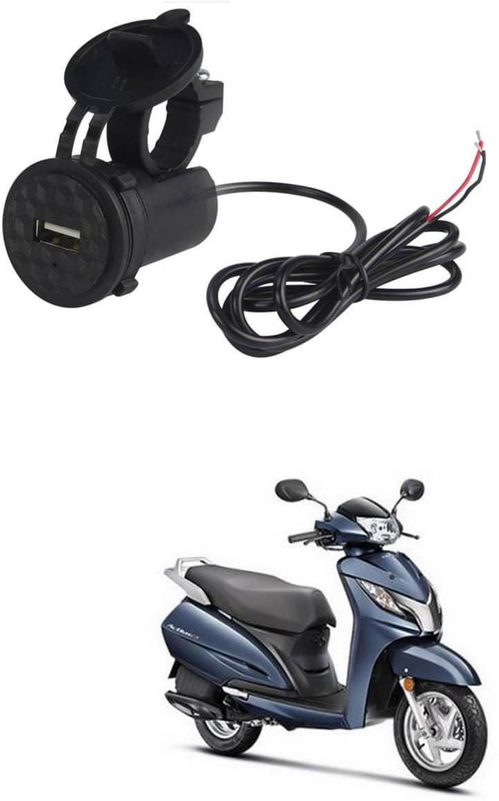 Universal For Bike All Bike Model Black USB  Bike Charger
