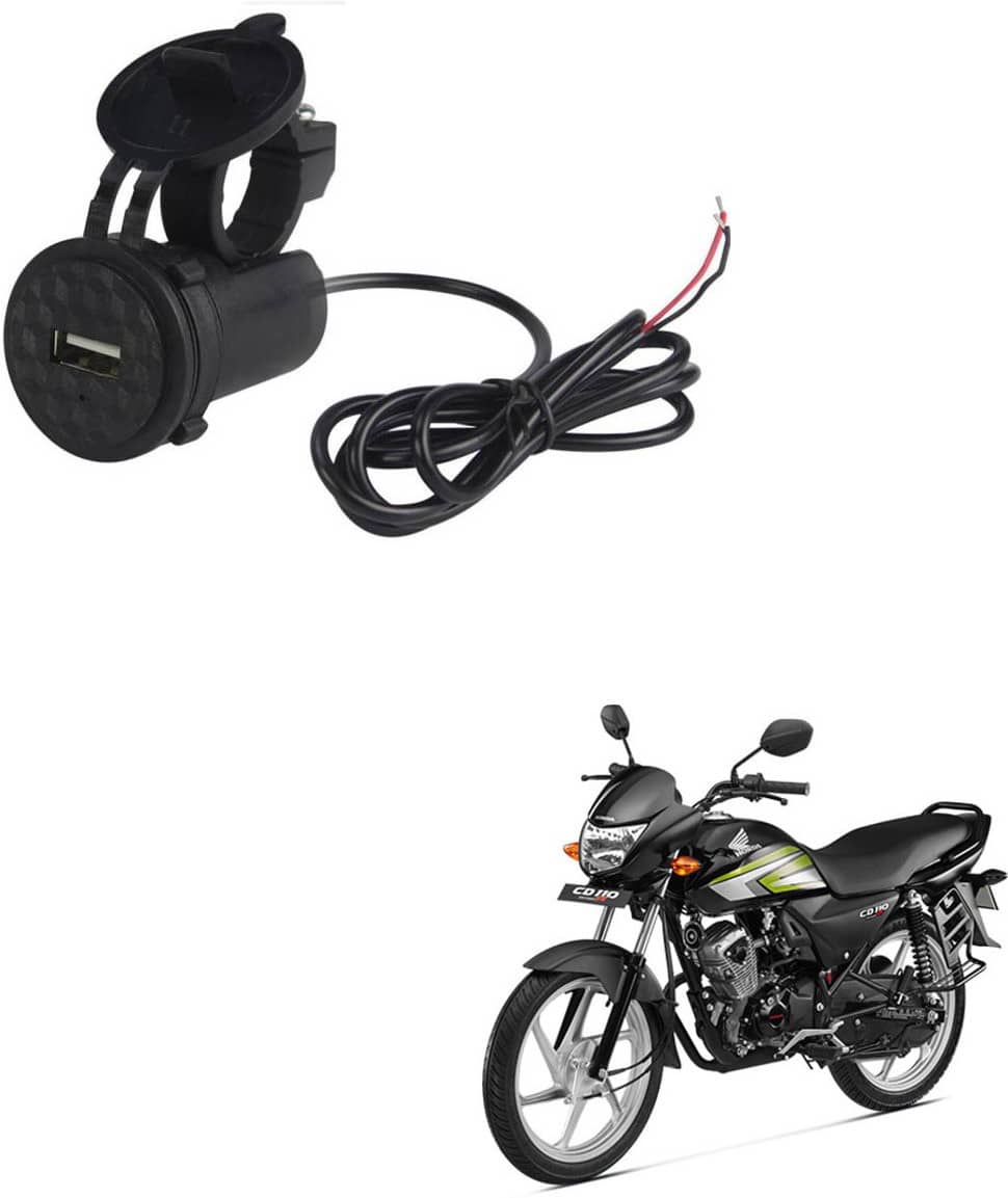 Universal For Bike All Bike Model Black USB  Bike Charger