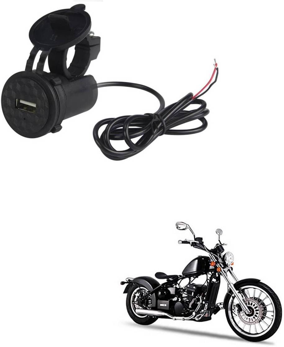     			Universal For Bike All Bike Model Black USB  Bike Charger