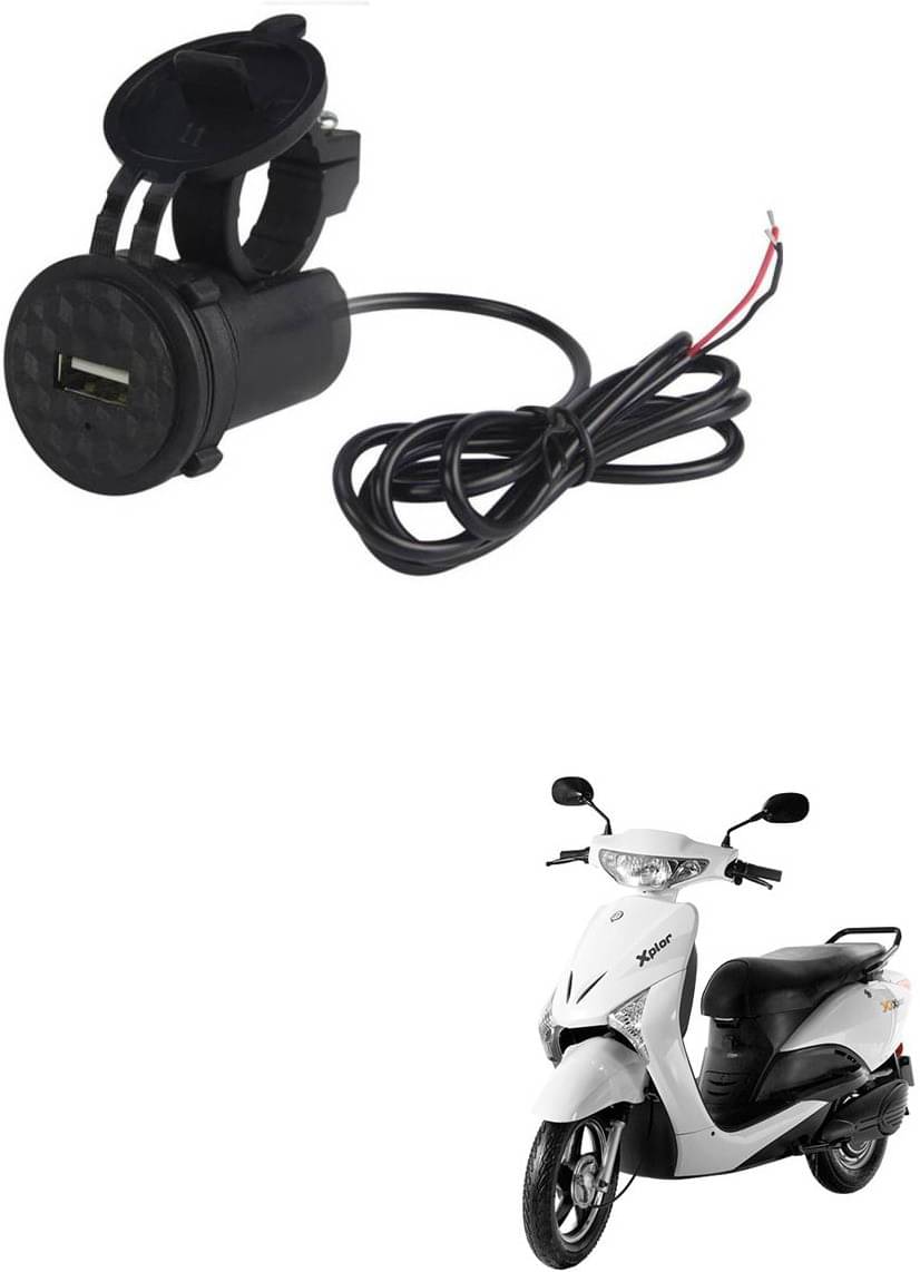     			Universal For Bike All Bike Model Black USB  Bike Charger
