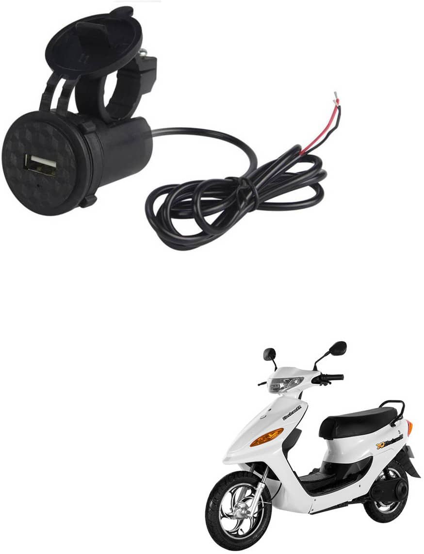Universal For Bike All Bike Model Black USB  Bike Charger
