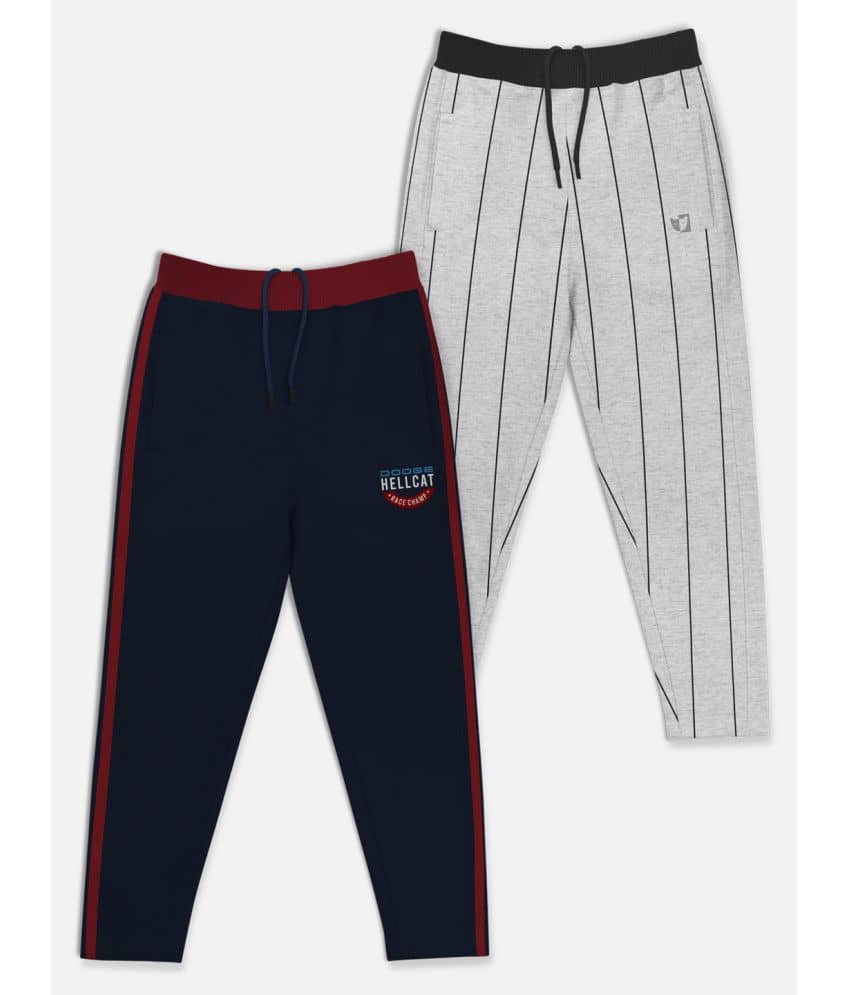 HELLCAT Pack of 2 Boys Cotton Blend Trackpant ( Multicolor ) - Track Pants | Buy online on ZillyBuy