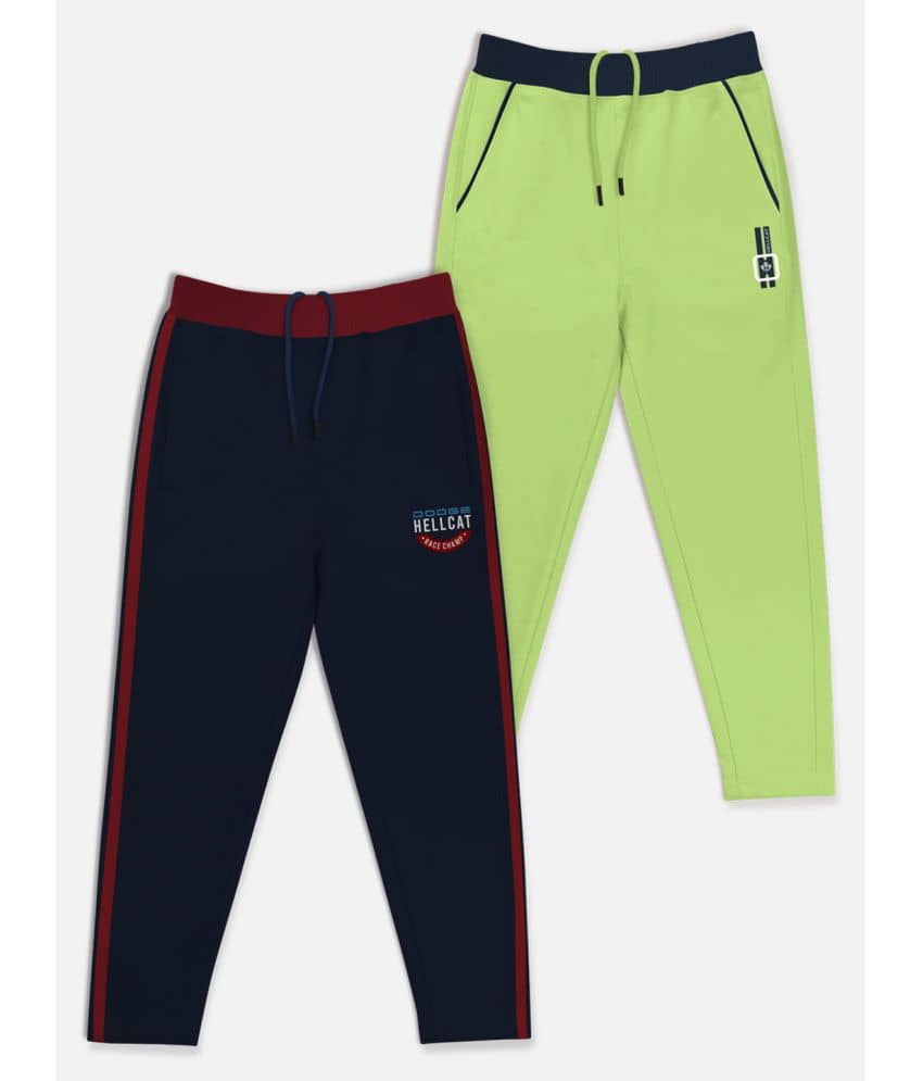 HELLCAT Pack of 2 Boys Cotton Blend Trackpant ( Multicolor ) - Track Pants | Buy online on ZillyBuy