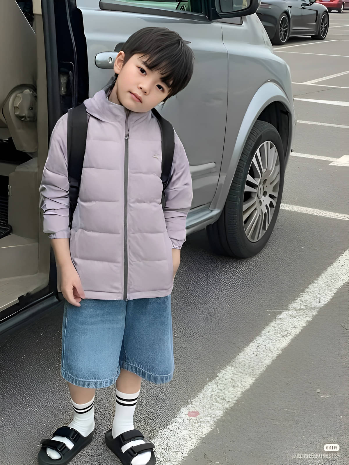 PLUS PARADISE Boys Polyester Quilted & Bomber Jacket ( Grey , Pack of 1 ) PLUS PARADISE Boys Polyester Quilted & Bomber Jacket ( Grey , Pack of 1 )