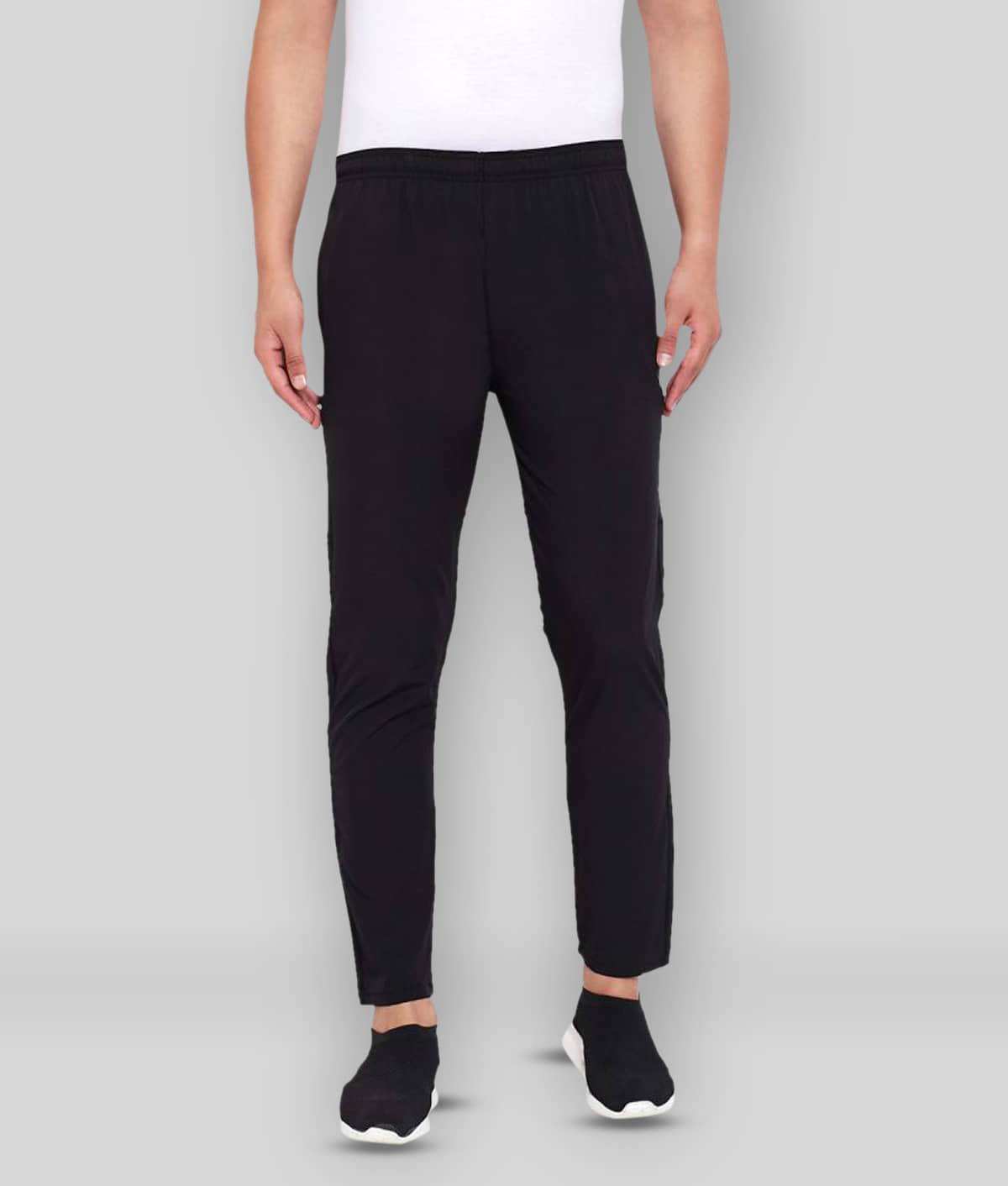 RANBOLT - Black Polyester Men's Sports Trackpants ( Pack of 1 ) - Track Pants | Buy online on ZillyBuy