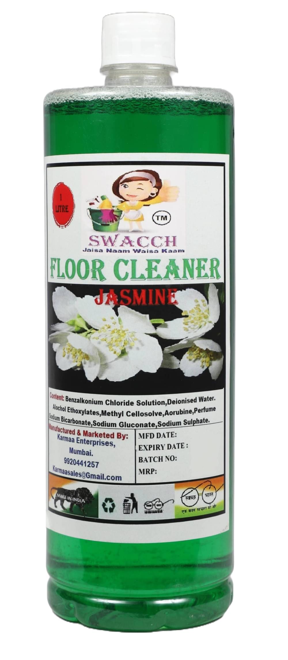     			SWACCH Floor Cleaner Jasmine 1 L