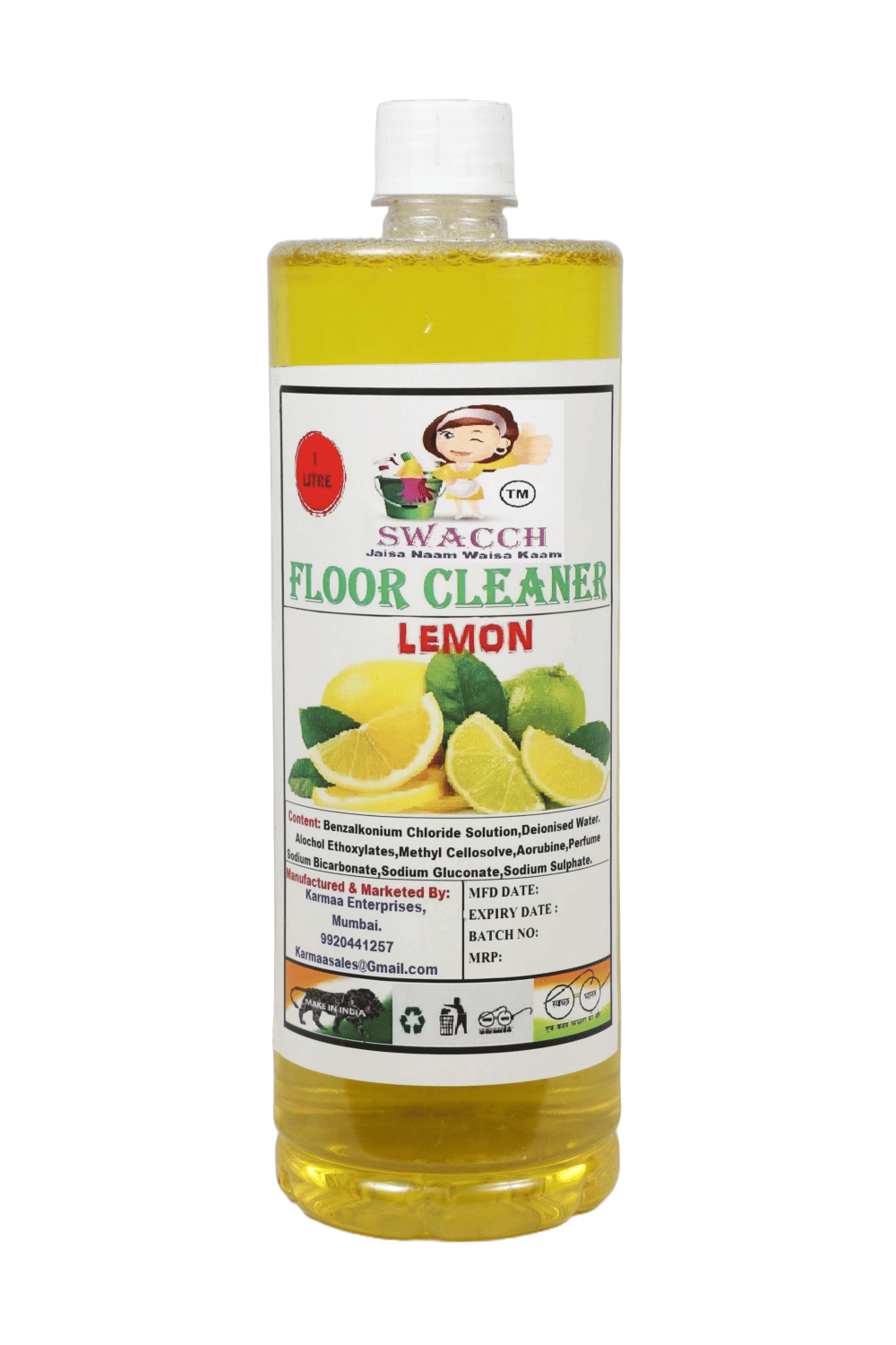     			SWACCH Floor Cleaner Lemon 1 L