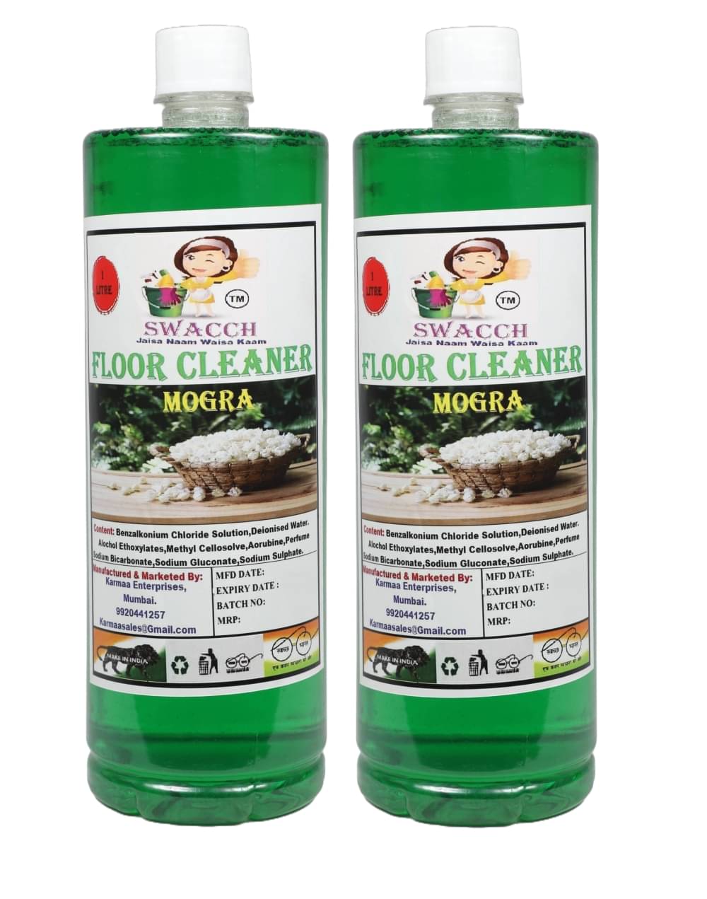     			SWACCH Floor Cleaner Mogra 2 L