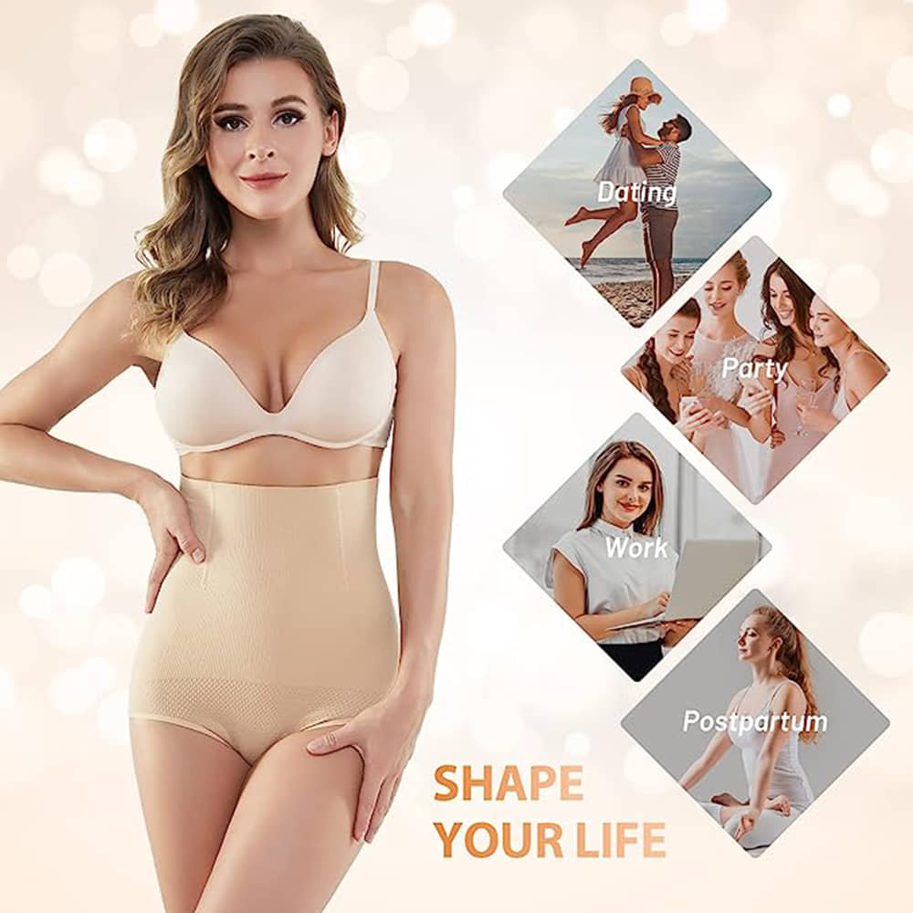 TESMEZY Pack of 1 Cotton Women's Waist Cincher ( Black ) - Shapewear | Buy online on ZillyBuy