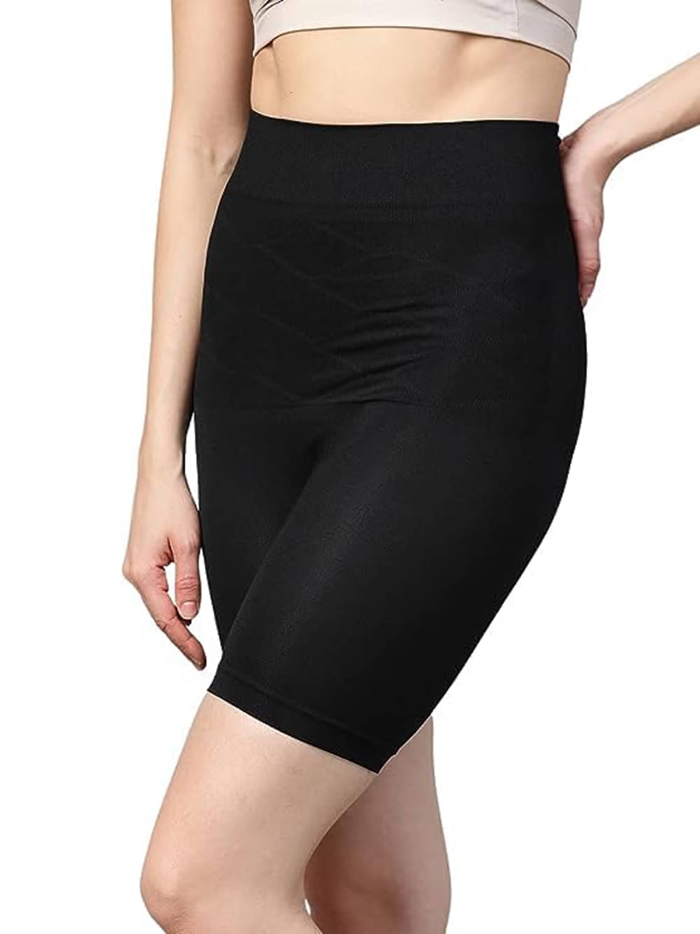 TESMEZY Pack of 1 Cotton Women's Waist Cincher ( Black ) TESMEZY Pack of 1 Cotton Women's Waist Cincher ( Black )