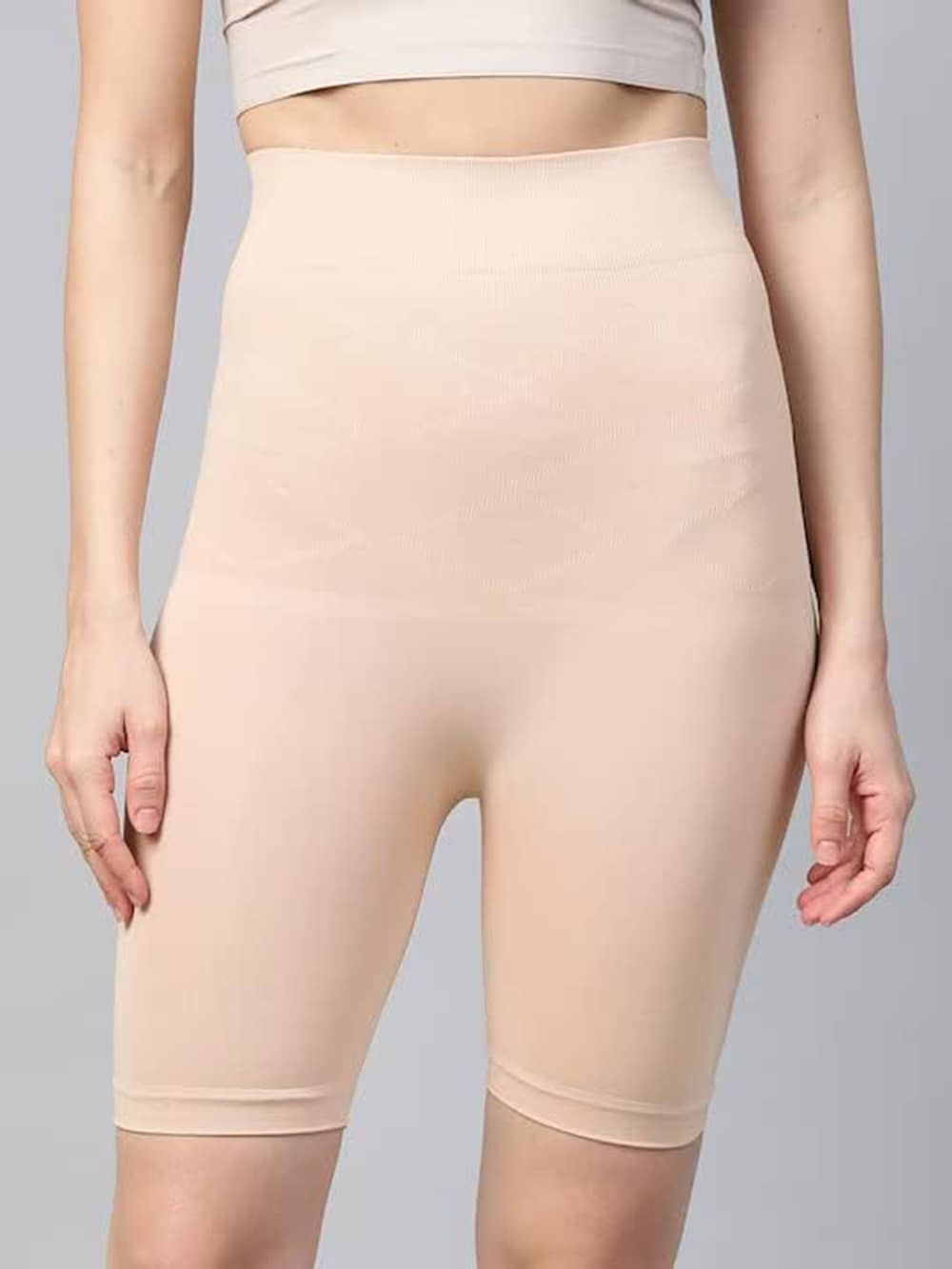 TESMEZY Pack of 1 Cotton Women's Waist Cincher ( Beige ) - Shapewear | Buy online on ZillyBuy
