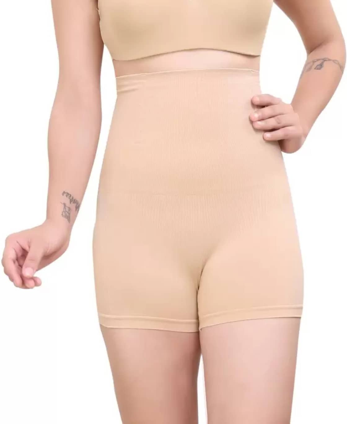 TESMEZY Pack of 1 Cotton Women's Waist Cincher ( Black ) - Shapewear | Buy online on ZillyBuy