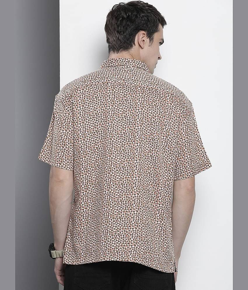 The Indian Garage Co Slim Fit Animal Opaque Printed Party Shirt