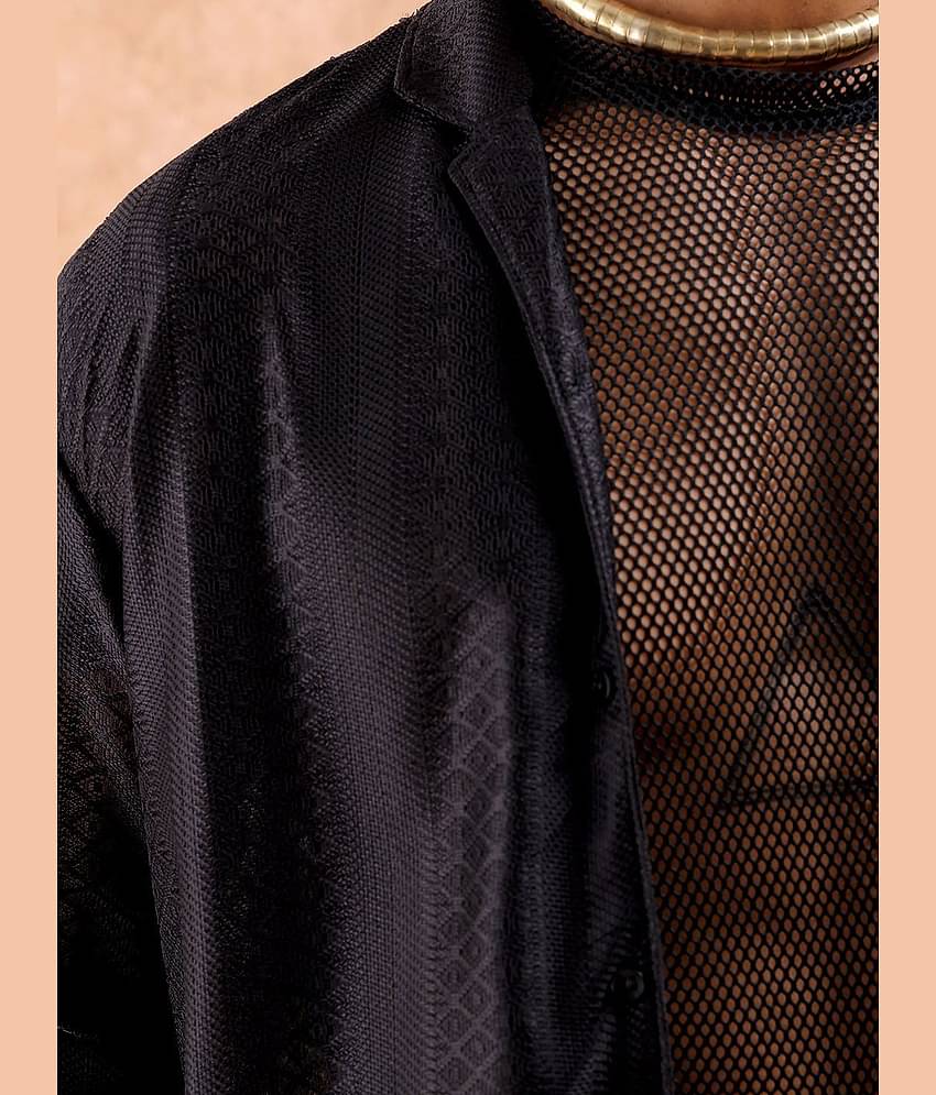 The Indian Garage Co Men Cuban Collar Solid Relaxed Fit Casual Shirt