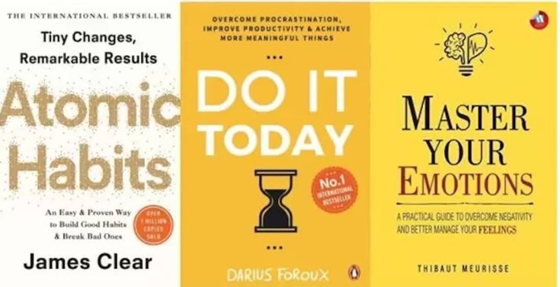     			Atomic Habits, Master Your Emotions Do It Today