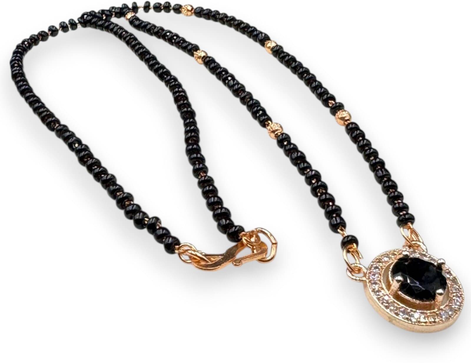 Charms Rose Gold Mangalsutra ( Pack of 1 ) Charms Rose Gold Mangalsutra ( Pack of 1 )