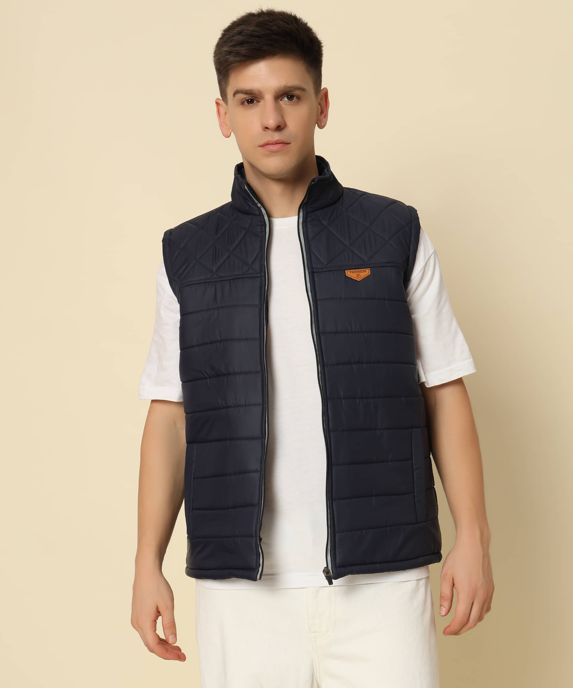 HEMLOCK Polyester Men's Puffer Jacket - Navy ( Pack of 1 ) HEMLOCK Polyester Men's Puffer Jacket - Navy ( Pack of 1 )