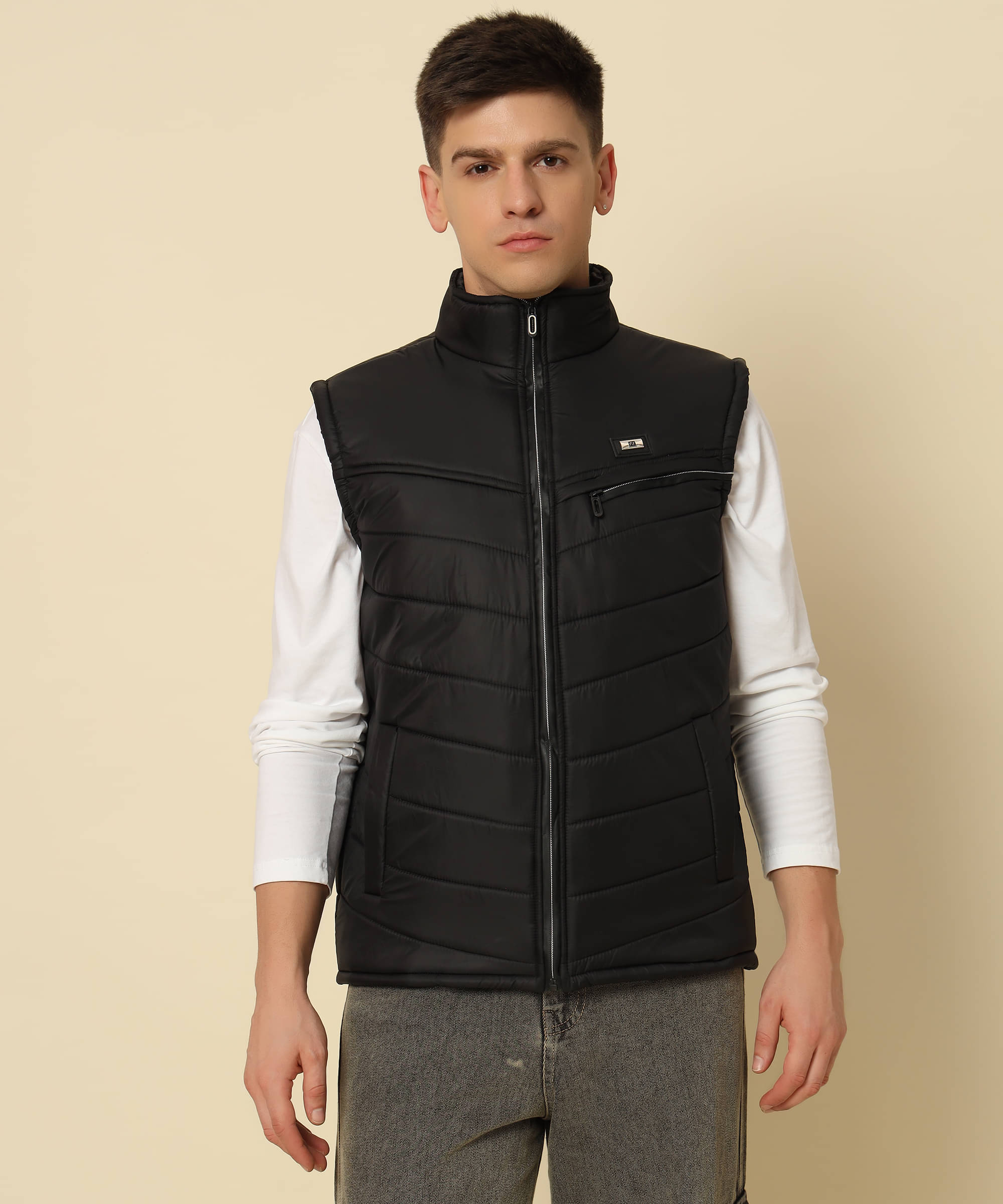 HEMLOCK Polyester Men's Puffer Jacket - Black ( Pack of 1 ) HEMLOCK Polyester Men's Puffer Jacket - Black ( Pack of 1 )