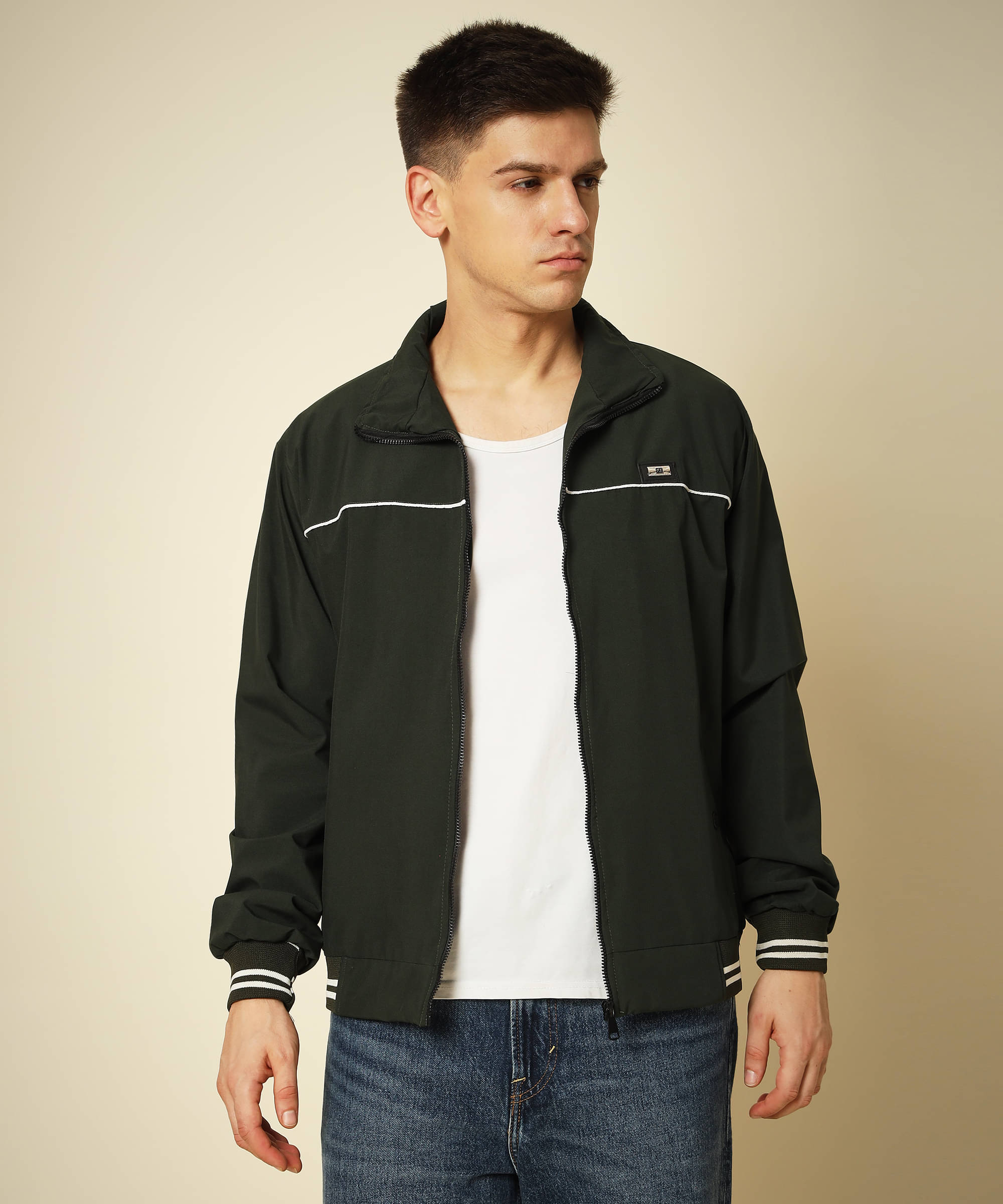 HEMLOCK Polyester Men's Windcheater Jacket - Green ( Pack of 1 ) HEMLOCK Polyester Men's Windcheater Jacket - Green ( Pack of 1 )