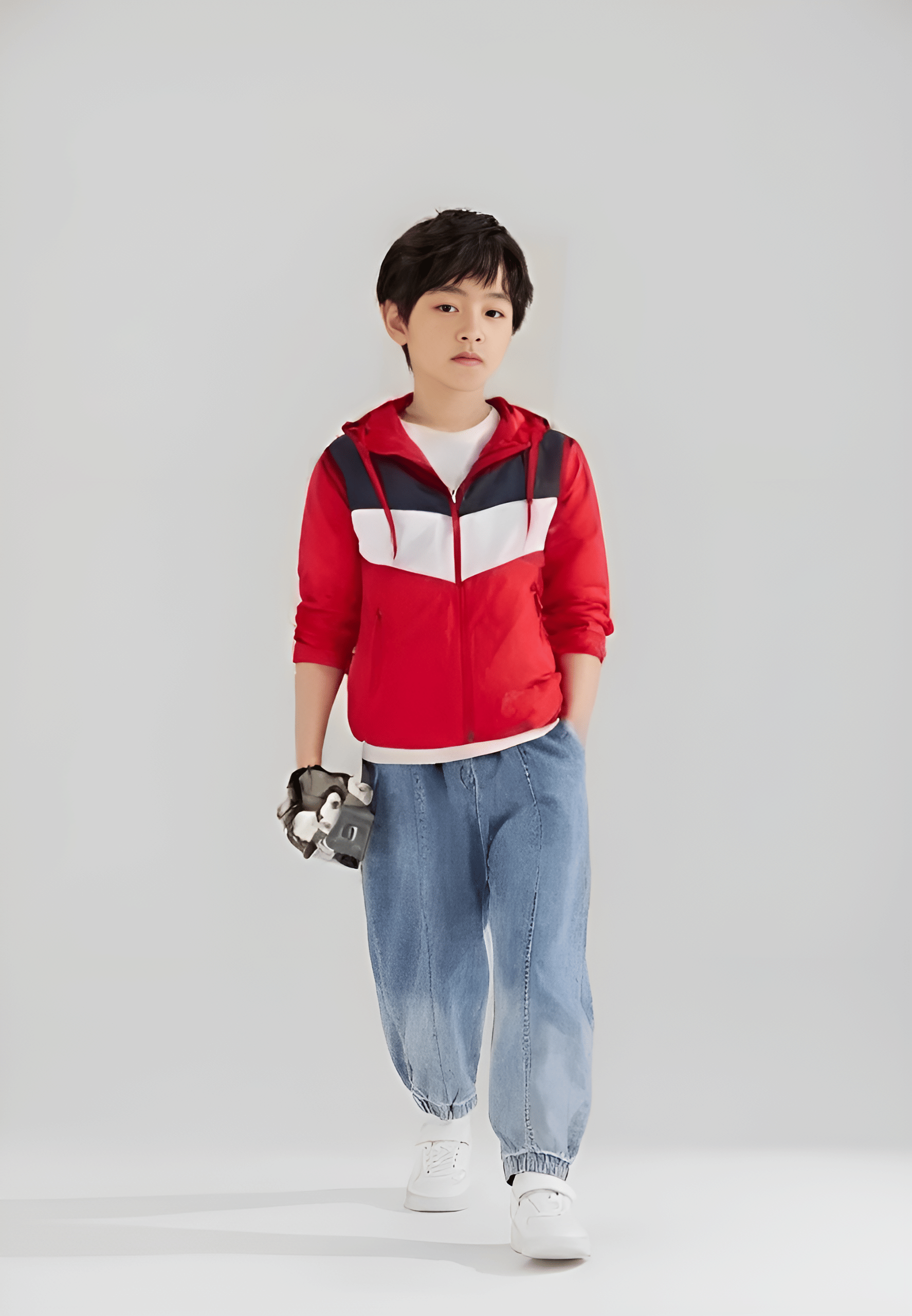 PLUS PARADISE Boys Polyester Quilted & Bomber Jacket ( Red , Pack of 1 ) PLUS PARADISE Boys Polyester Quilted & Bomber Jacket ( Red , Pack of 1 )