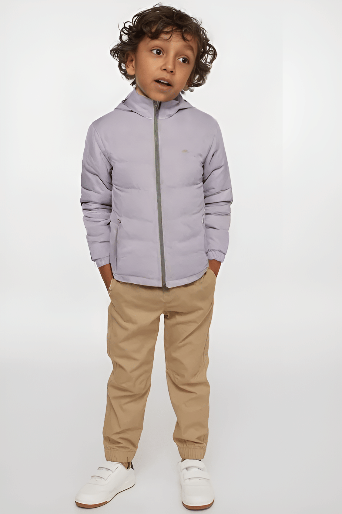 PLUS PARADISE Boys Polyester Quilted & Bomber Jacket ( Grey , Pack of 1 ) PLUS PARADISE Boys Polyester Quilted & Bomber Jacket ( Grey , Pack of 1 )