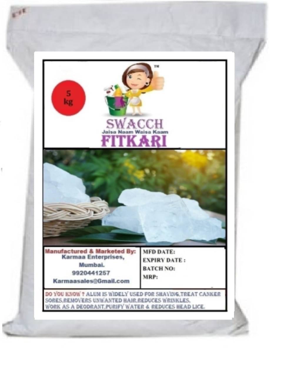     			SWACCH All Purpose Cleaner Powder NA 5 kg