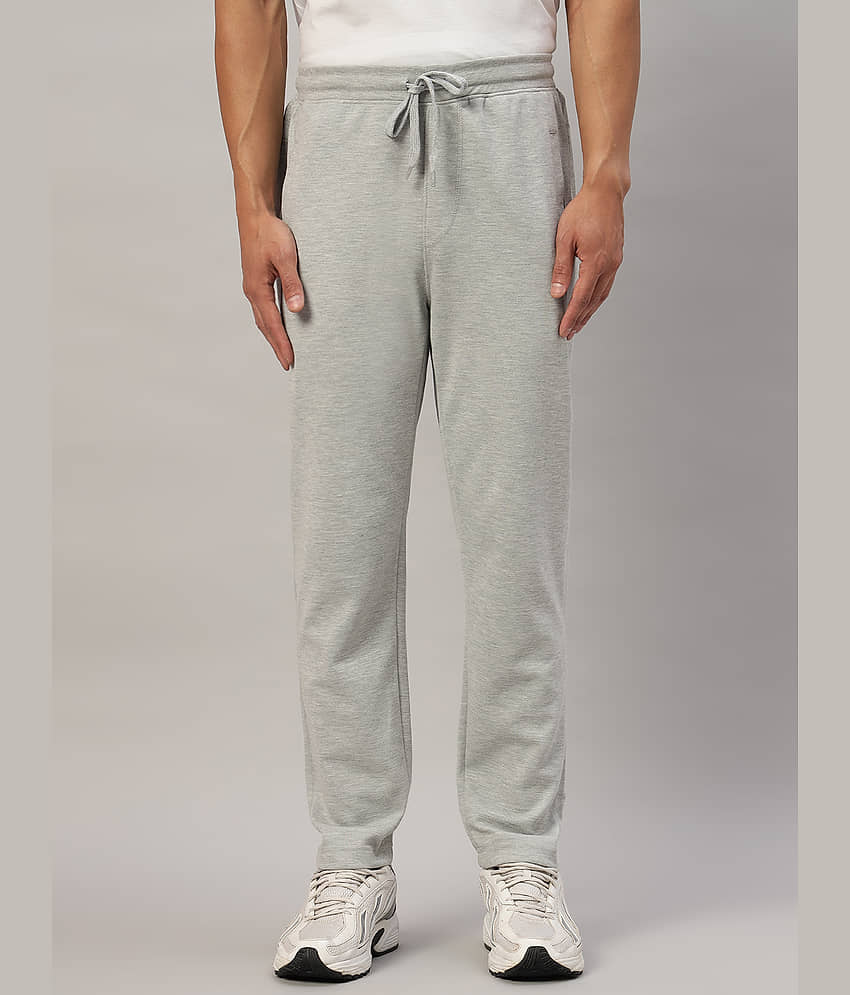 XYRIS Grey Melange Cotton Blend Men's Trackpants ( Pack of 1 ) - Track Pants | Buy online on ZillyBuy