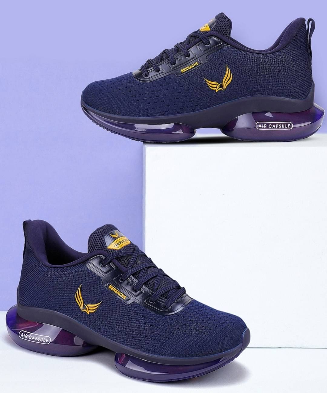 Bersache Men Casual Shoes Blue Men's Outdoor Shoes Bersache Men Casual Shoes Blue Men's Outdoor Shoes