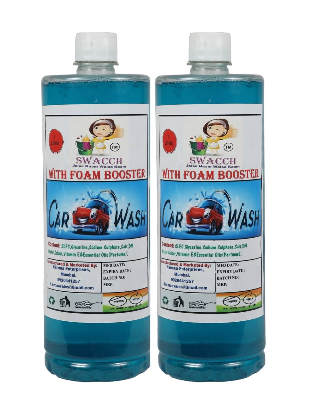     			Car Wash With Foam Booster