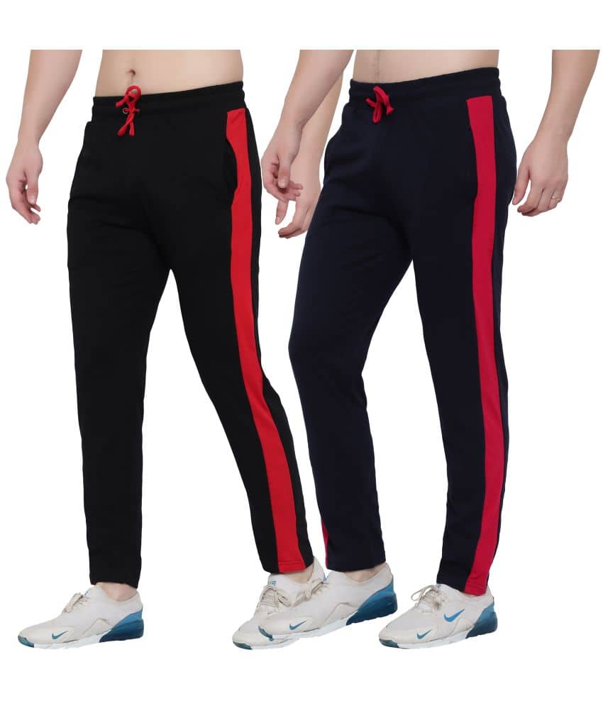 Diaz - Multi Cotton Men's Sports Trackpants ( Pack of 2 ) - Track Pants | Buy online on ZillyBuy