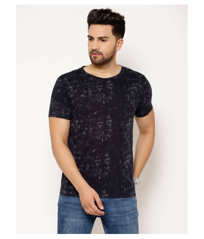 EPPE Pack of 1 Cotton Regular Fit Men's T-Shirt ( Black )     			EPPE Pack of 1 Cotton Regular Fit Men's T-Shirt ( Black )