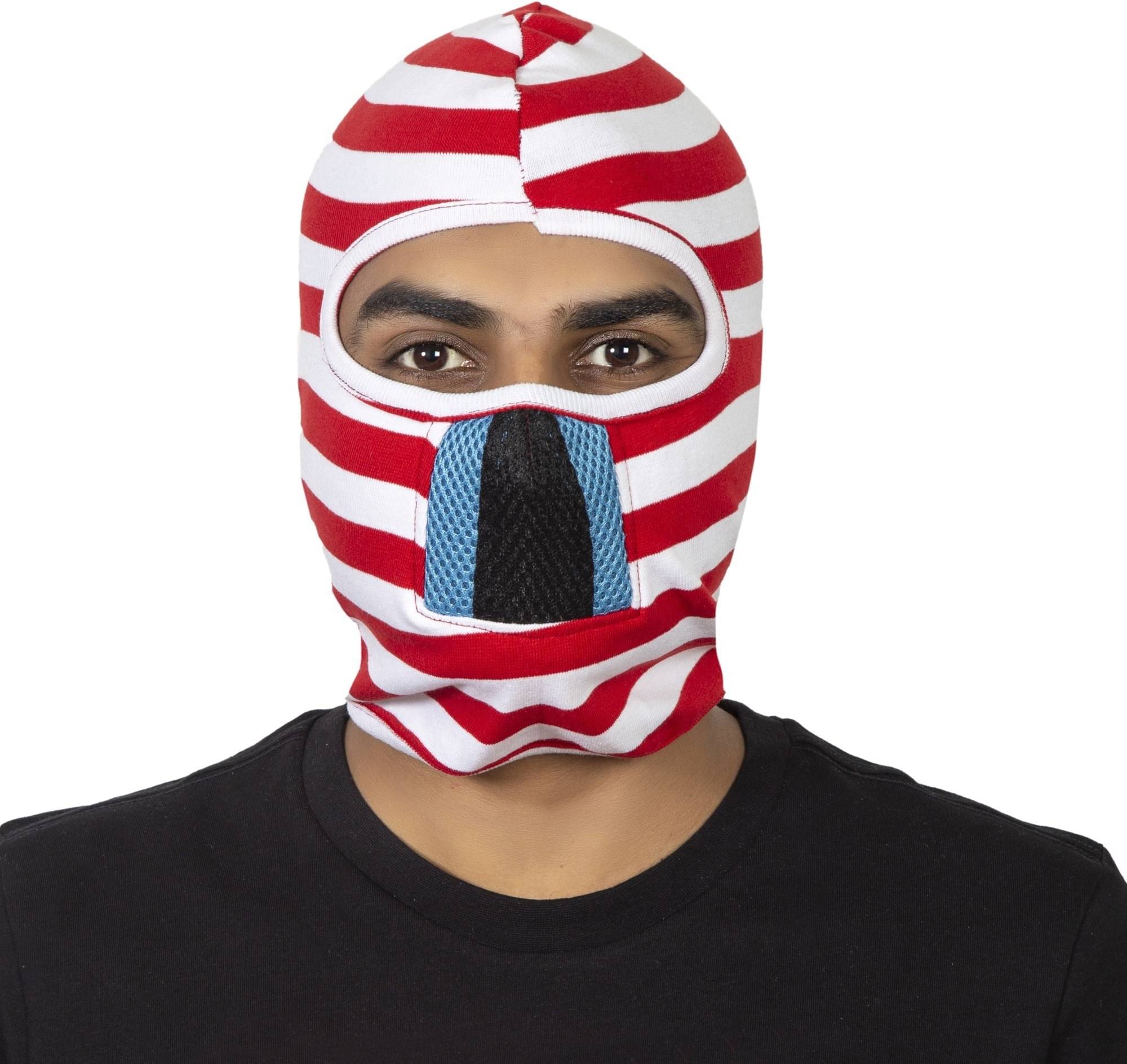     			H-Store Multi Color Cotton Face & Head Cover (Pack Of 1)