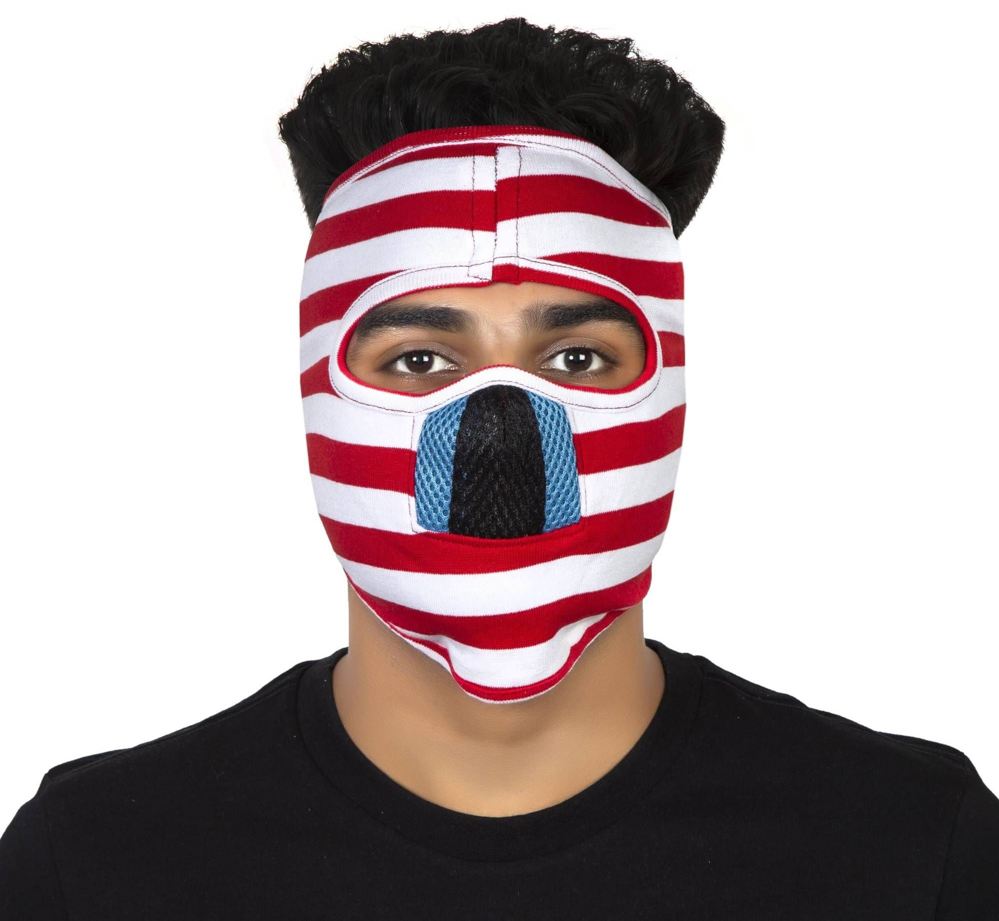 H-Store Multi Color Cotton Face Cover (Pack Of 1) H-Store Multi Color Cotton Face Cover (Pack Of 1)
