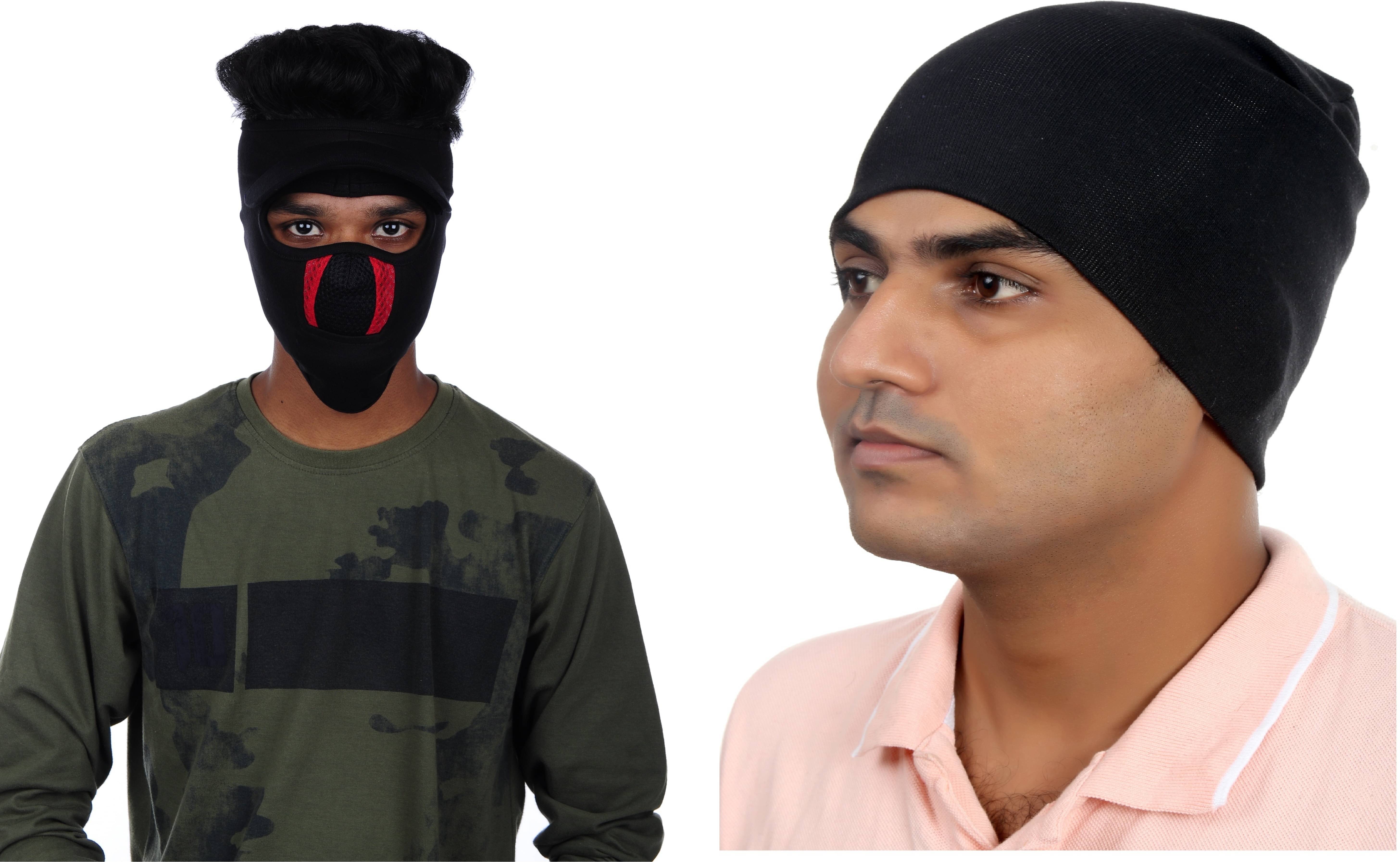     			H-Store Multi Color Cotton Face & Head Cover Combo