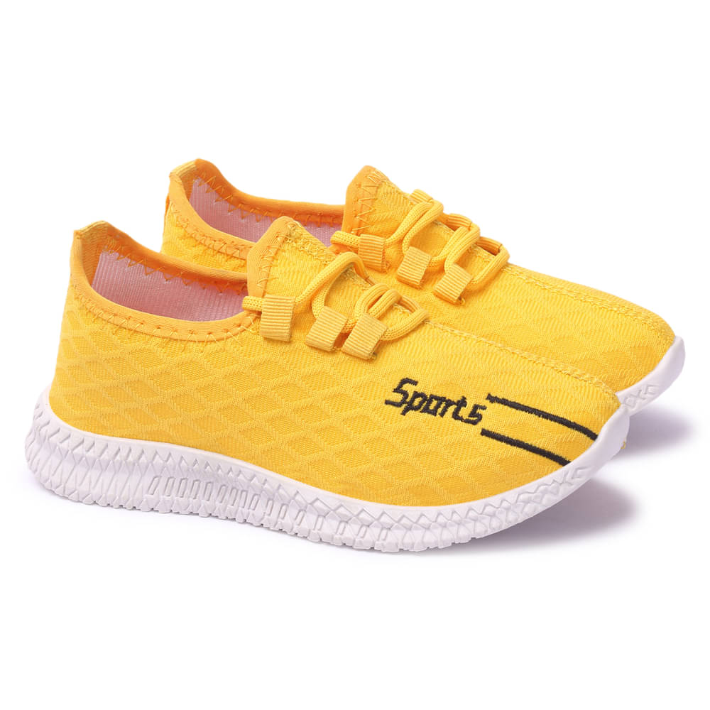     			Hotspot - Yellow Boy's Running Shoes ( 1 Pair )