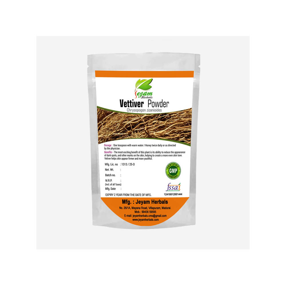     			Jeyam Herbals Vettiver powder | Khus Root | Vetiveria Powder 100 gm