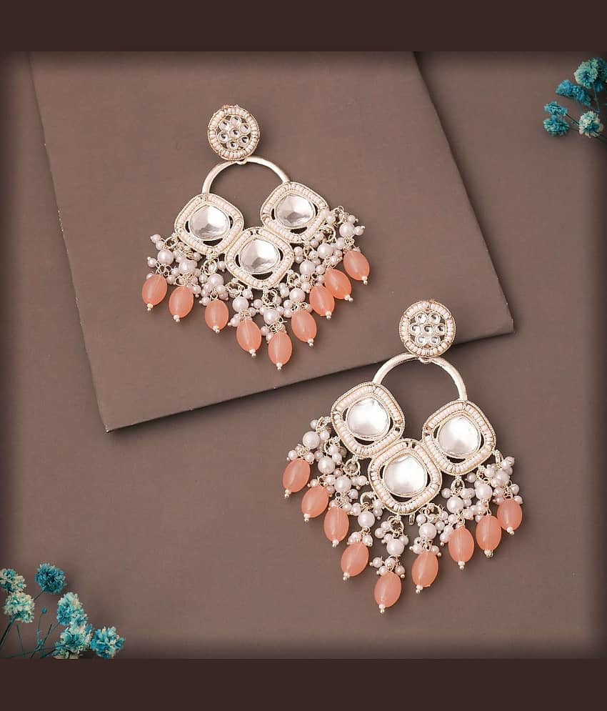 Lyriss Multicolor Danglers Earrings ( Pack of 1 ) - Earrings | Buy online on ZillyBuy