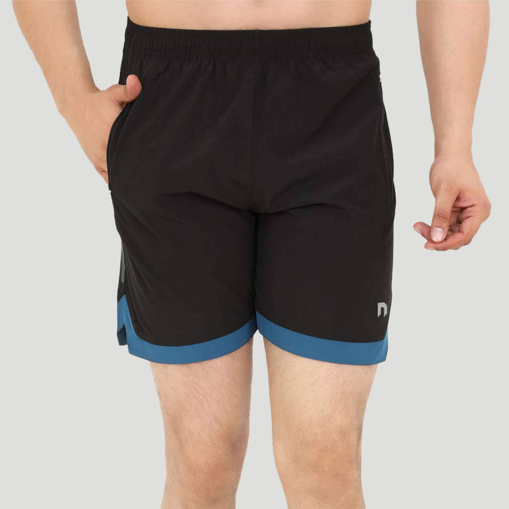 NEVER LOSE Turquoise Polyester Men's Shorts ( Pack of 1 ) - Shorts | Buy online on ZillyBuy
