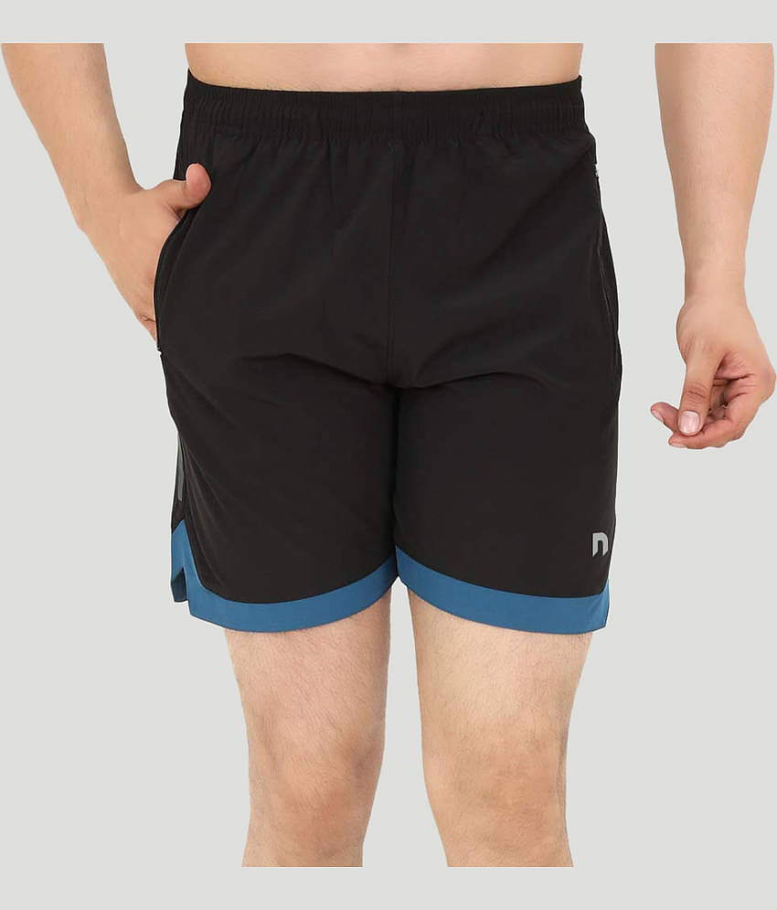 NEVER LOSE Turquoise Polyester Men's Shorts ( Pack of 1 )