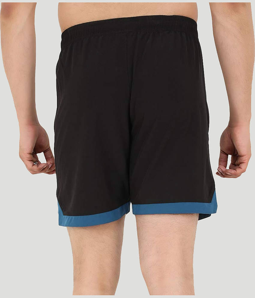 NEVER LOSE Turquoise Polyester Men's Shorts ( Pack of 1 )